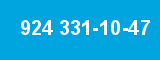 924 331-10-47